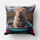 シャペイを漕ぐ：名勝の冒険 クッション (正面)