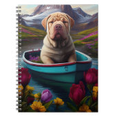 シャペイを漕ぐ：名勝の冒険 ノートブック (正面)