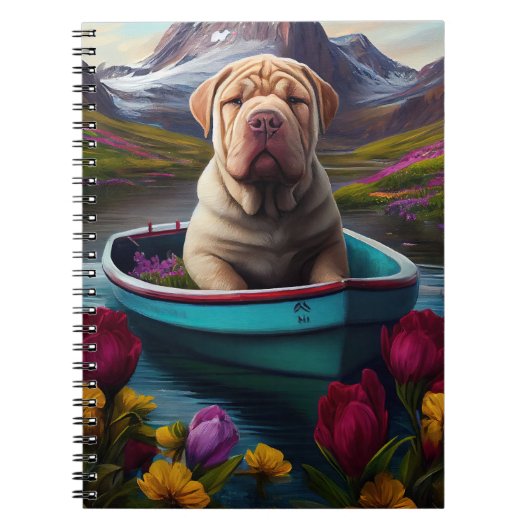 シャペイを漕ぐ：名勝の冒険 ノートブック (正面)