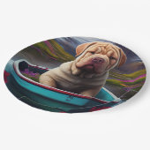 シャペイを漕ぐ：名勝の冒険 ペーパープレート (アングル)