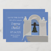 シャペルベルズセーブ・ザ・デート案内 招待状 (正面/裏面)