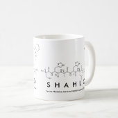 シャホロペプチド名mug コーヒーマグカップ (正面右)