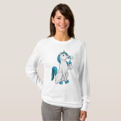 シャボン玉のユニコーン Tシャツ (正面フル)
