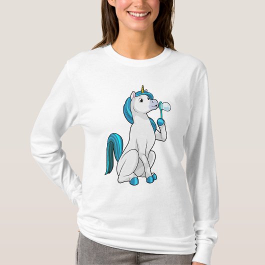 シャボン玉のユニコーン Tシャツ (正面)