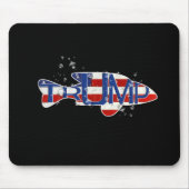 シャボン玉の切り株 マウスパッド (正面)