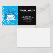 シャボン玉の車 | 自動車洗浄 名刺 (正面/裏面)