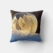 シャボン玉の雪 クッション (裏面)