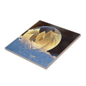 シャボン玉の雪 タイル (側面)