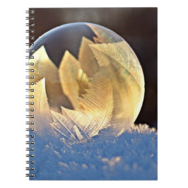 シャボン玉の雪 ノートブック