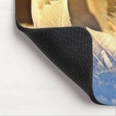 シャボン玉の雪 マウスパッド (コーナー)