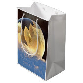 シャボン玉の雪 ミディアムペーパーバッグ (裏面アングル)