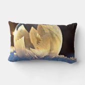 シャボン玉の雪 ランバークッション (裏面)