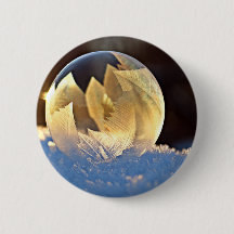 シャボン玉の雪