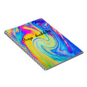 シャボン玉ノート ノートブック (右側)