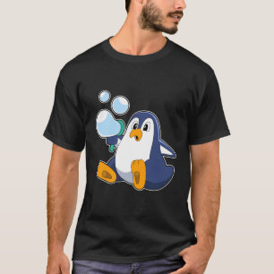 シャボン玉ペンギン.PNG Tシャツ