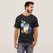 シャボン玉ペンギン.PNG Tシャツ (正面フル)