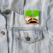 シャボン玉付きハッピータートル 缶バッジ (インサイチュ)