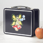 シャボン玉入り蝶 メタルランチボックス (インサイチュ)