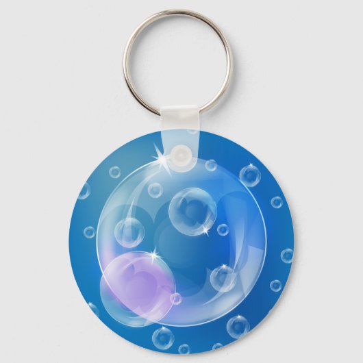シャボン玉 キーホルダー (正面)