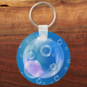 シャボン玉 キーホルダー (正面)