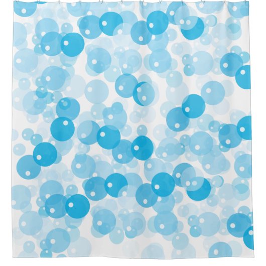 シャボン玉 シャワーカーテン (正面)