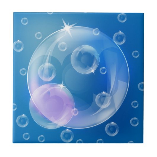 シャボン玉 タイル (正面)
