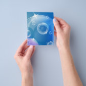 シャボン玉 チラシ (手)