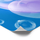 シャボン玉 ポスター (角)