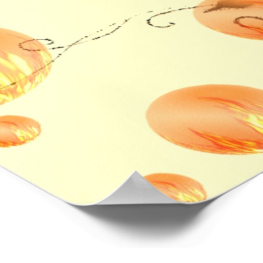 シャボン玉！ ポスター (角)