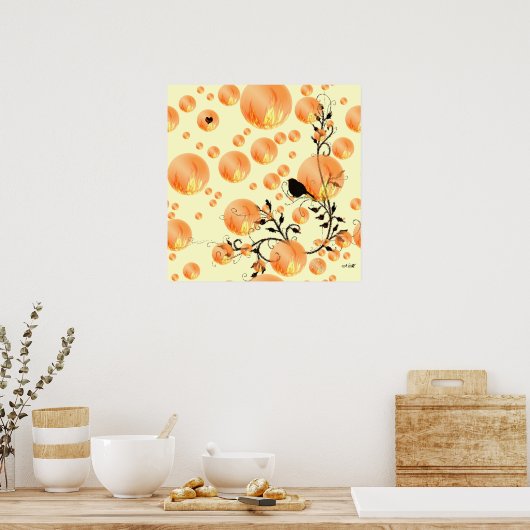 シャボン玉！ ポスター (キッチン)