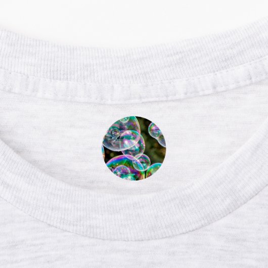 シャボン玉 ラベル (貼付)