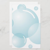 シャボン玉 便箋 (正面/裏面)