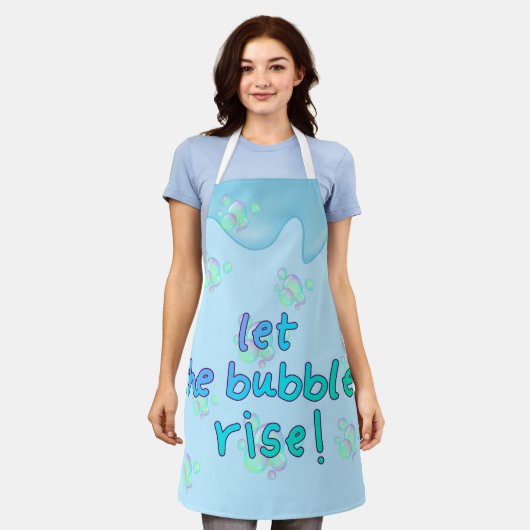 シャボン エプロン (着用した状態)