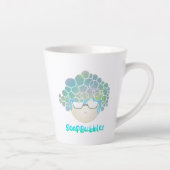 シャボン カフェラテマグ (右)