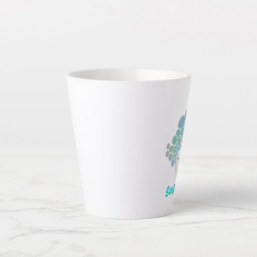 シャボン カフェラテマグ (正面)