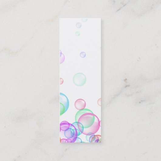 シャボン スキニー名刺 (裏面)