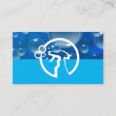 シャボン | スプレーボトルのロゴ 名刺 (裏面)