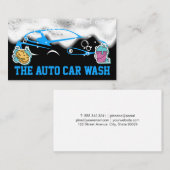 シャボン |スポンジとバケツの名刺 名刺 (正面/裏面)