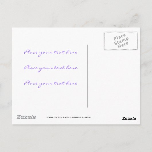 シャボン ポストカード (裏面)