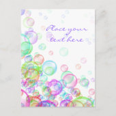 シャボン ポストカード (正面)