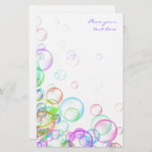 シャボン 便箋 (正面/裏面)