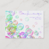 シャボン 名刺 (正面)