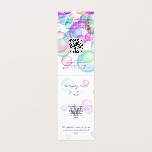 シャボン 名刺 (外部フラット)