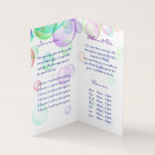 シャボン 名刺 (内部)