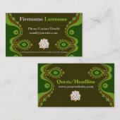 シャマニアヒルズビジネスカード 名刺 (正面/裏面)