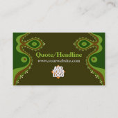 シャマニアヒルズビジネスカード 名刺 (裏面)