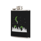 シャマロートカムの外に登る フラスク (左)