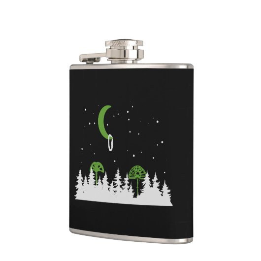 シャマロートカムの外に登る フラスク (左)