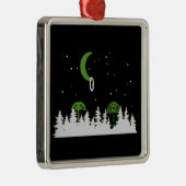 シャマロートカムの外に登る メタルオーナメント (右)