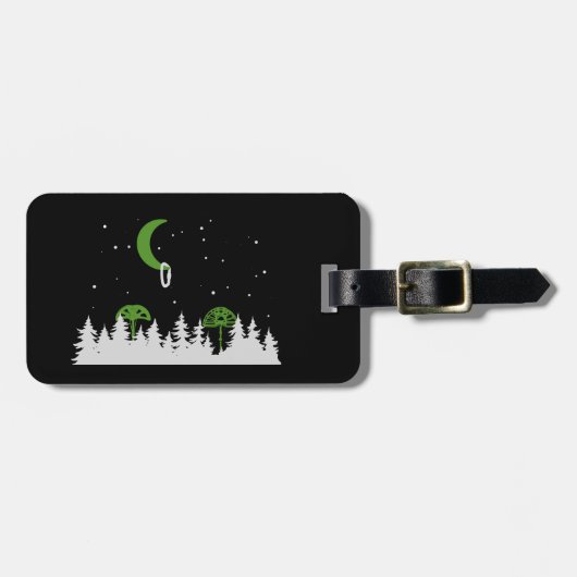 シャマロートカムの外に登る ラゲッジタグ (正面横)